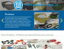 Tablet Screenshot of ferreiramold.com.br